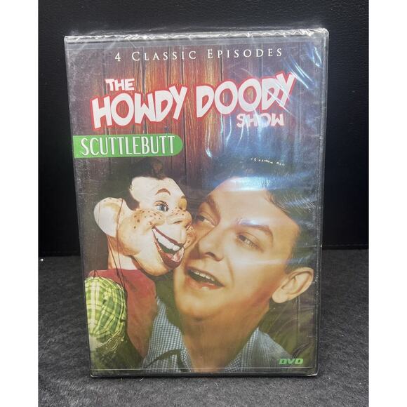 The Howdy Doody Show: Scuttlebutt & 3‎ More Episodes (DVD) ~ New Sealed - Picture 1 of 3